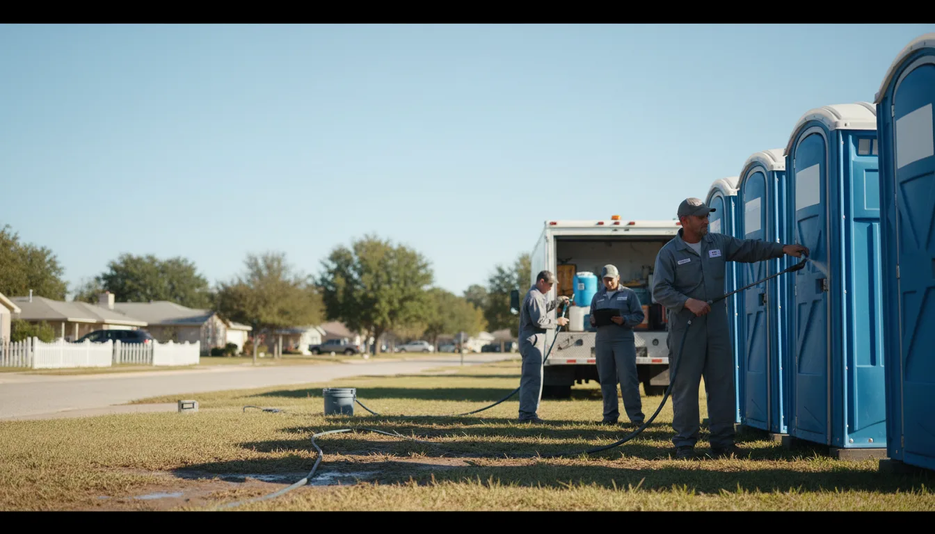 Long-Term Portable Toilet Rental in Pierceville, KS near me